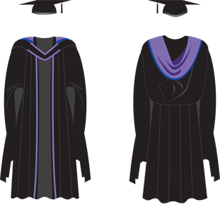 91 Master Philosophy gown
