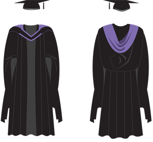 91 Masters gown